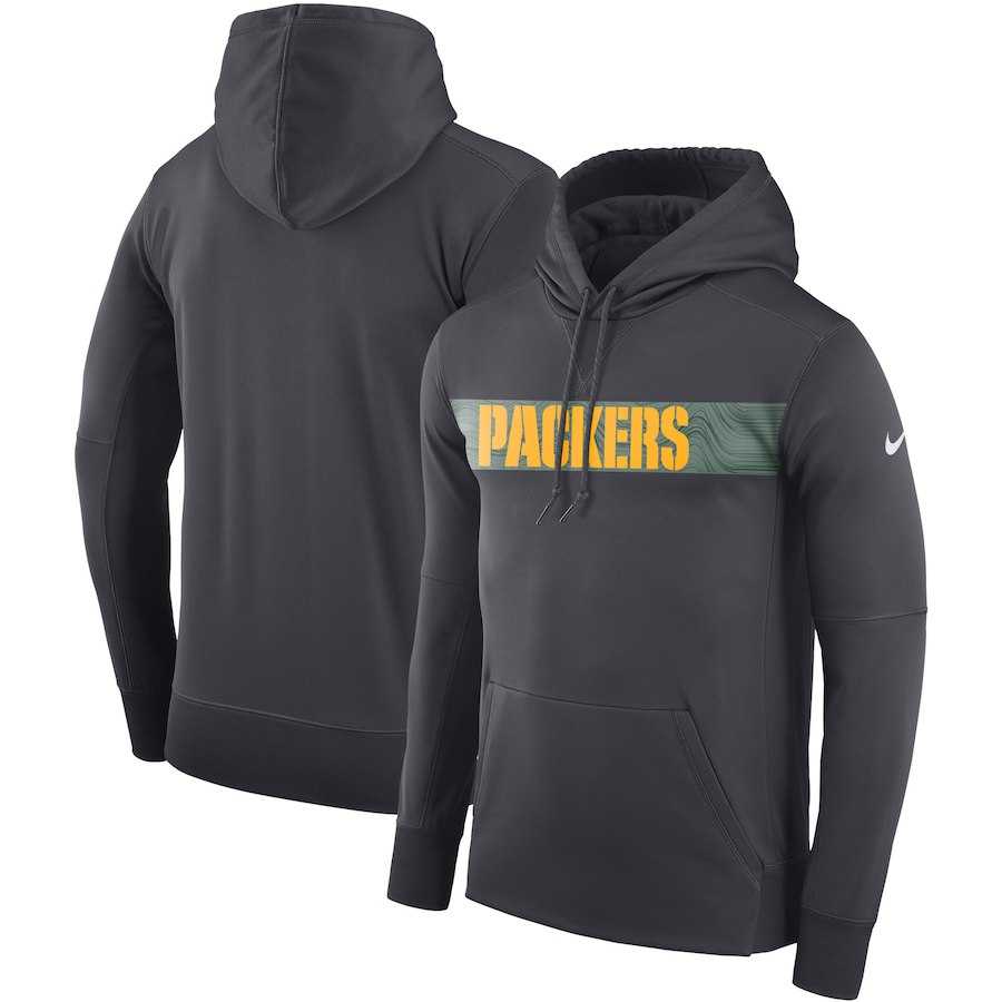 Men's Green Bay Packers Nike Sideline Team Performance Pullover Hoodie Charcoal,We sell and wholesale Men's Green Bay Packers Nike Sideline Team Performance Pullover Hoodie Charcoal on line form chian!